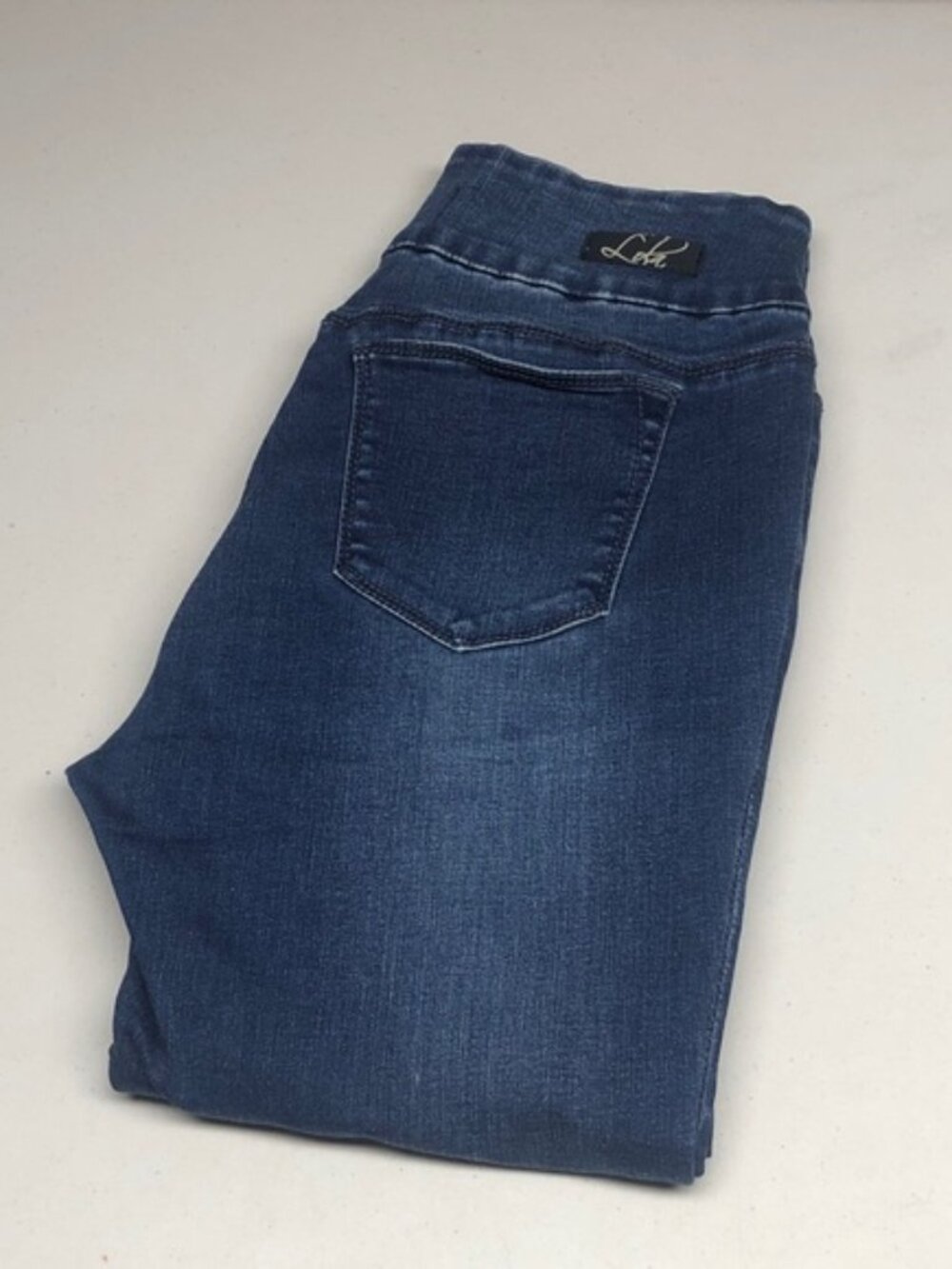 LOLA JEANS HIGH-RISE DENIM LEGGINGS 28x32 ⭐️